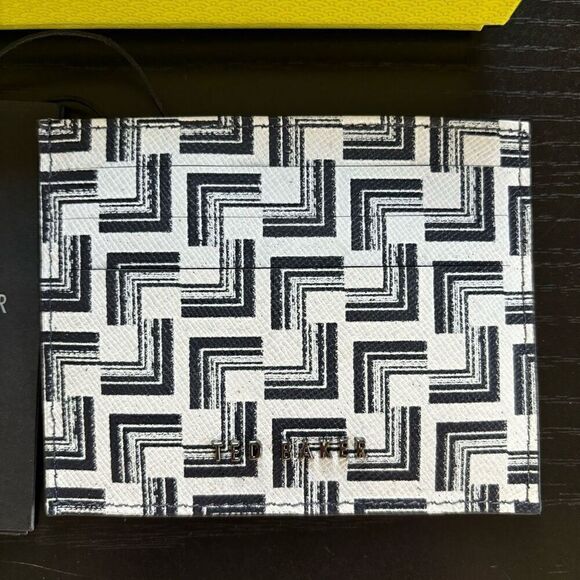 Ted Baker Given Leather Card Holder navy new - Picture 12 of 12